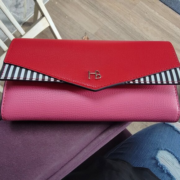 miss bendel snap cotinental blocked wallet nwt - Picture 1 of 2